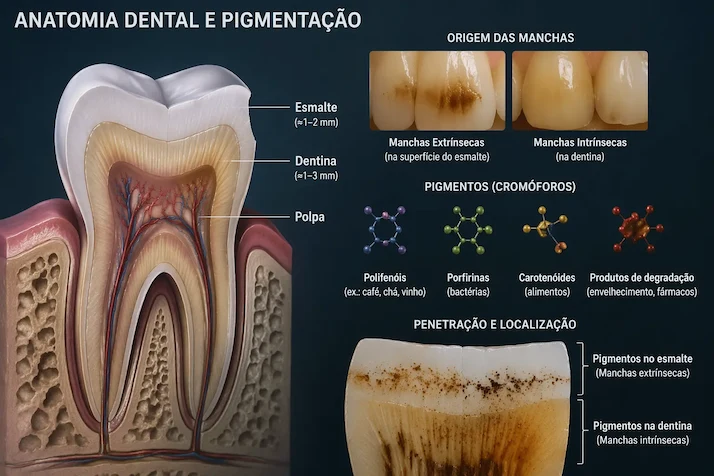 Anatomia Dental e Pigmentação